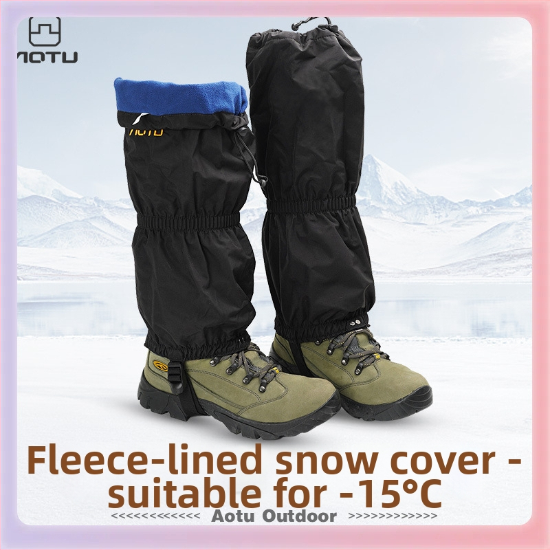 Gaiters na nohy – nepremokavé a proti piesku, Oxford látka, na turistiku, horolezectvo a lyžovanie, pre dospelých aj deti