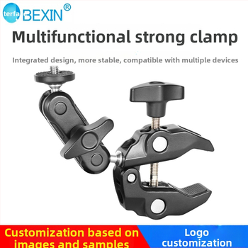 DSLR Κλιπ Crab Claw για Κάμερα – Κράμα Αλουμινίου, μέγιστο φορτίο 1,5 kg, βάρος 179 g, μοντέλο Wn-60s, εξάρτημα στήριξης φωτογραφίας με γιμπαλ