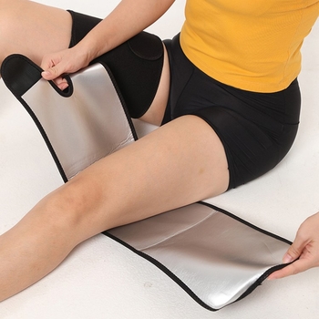 Zaštitnik listova s rukavom za nogu – podesivi zaštitnik listova za trčanje, jogu i fitness; sinteticka guma; poliester/nylon 15%/15%