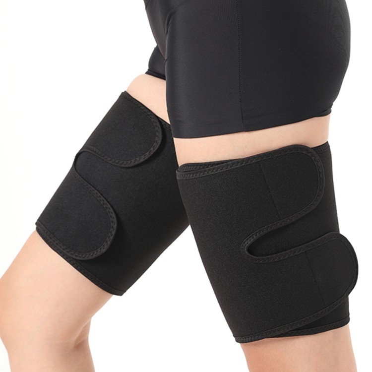 Zaštitnik listova s rukavom za nogu – podesivi zaštitnik listova za trčanje, jogu i fitness; sinteticka guma; poliester/nylon 15%/15%