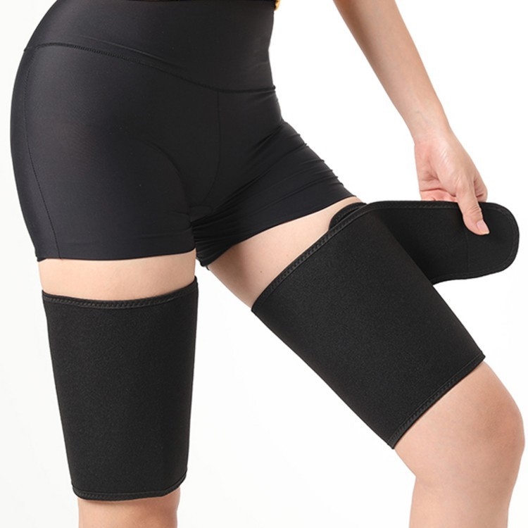 Zaštitnik listova s rukavom za nogu – podesivi zaštitnik listova za trčanje, jogu i fitness; sinteticka guma; poliester/nylon 15%/15%