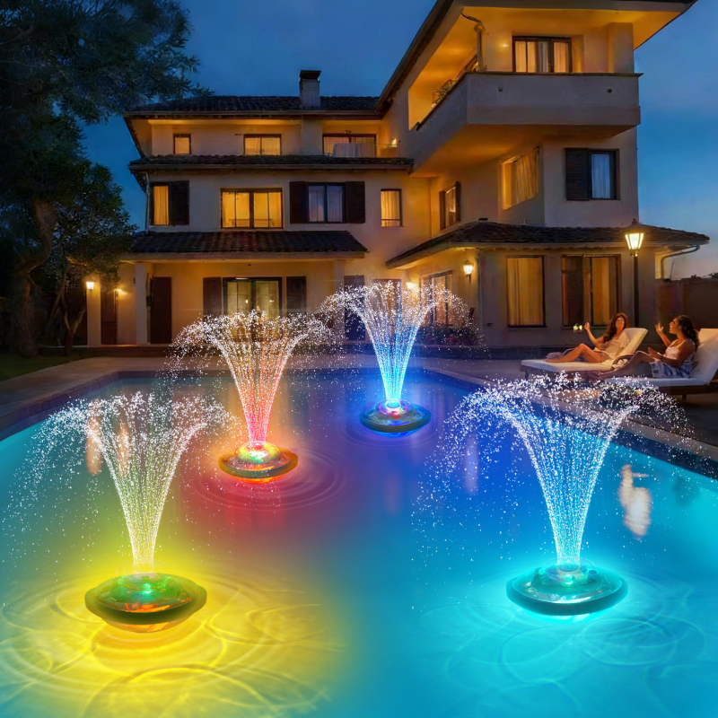 LED vodootporno plivajuće svjetlo za bazen u dijamantnom stilu, model SL-011, ABS kućište, IP67, upravljanje gumbom