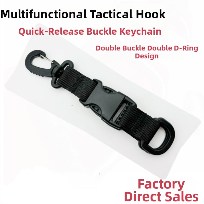 Upona za uže za ruksak – višenamjenski vanjski kukica, model 81028, plast