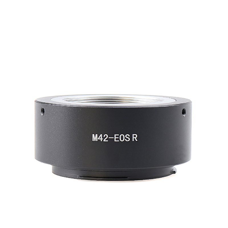 Inel adaptor pentru obiectiv, aliaj de aluminiu, M42‑EOSR CY‑N/Z și T2‑N/Z, pentru Canon RF RP și Nikon Z6/Z7