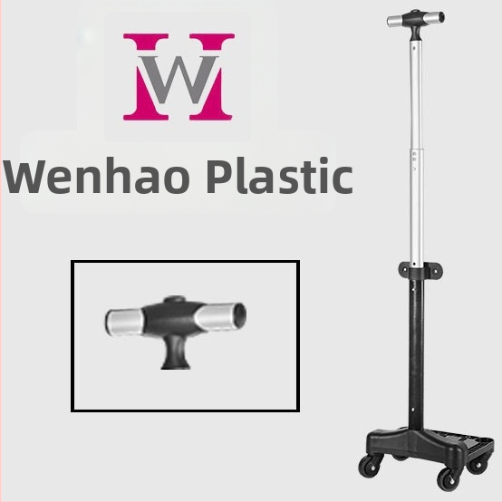 Telescopická výsuvná rukoväť kufra s otočnými kolieskami – Železo, jeseň 2018, príslušenstvo na tašky