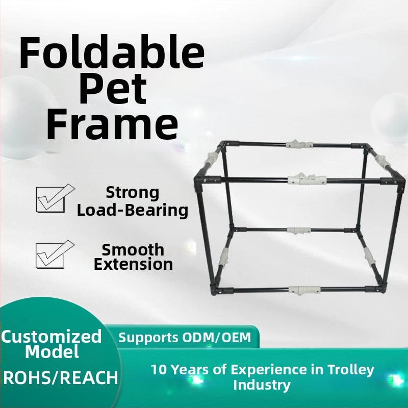 Enju 8F29B sklopivi željezni okvir za kućne ljubimce, dodatak za prtljagu