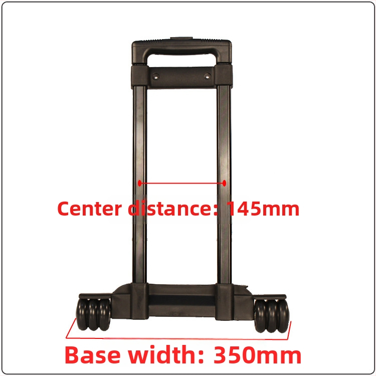 Hliníková ťahová tyč pre batožinu – Huiqiao, určená pre cestovné kufre, skrinky s náradím, prístrojové púzdra, kozmetické tašky a školské tašky