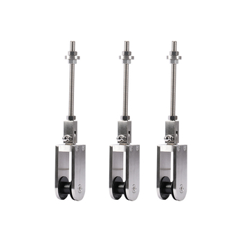 Clește de suspensie pentru sticlă, oțel inoxidabil, Xibang Metal, stil modern minimalist, pentru perete cortină din sticlă