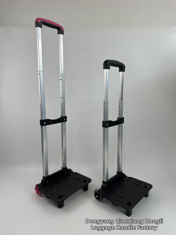 Sklopný hliníkový ťahač batožiny – univerzálny pre batohy a cestovné tašky, voľnočasový cestovný štýl, jar 2025