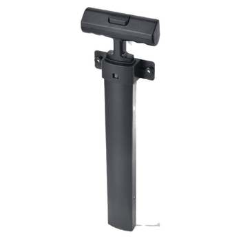 A alumínium ötvözetű teleszkópos húzórúd külső energiaellátó eszközökhöz és hordozható kerekesszékre; kopásálló, csökkenti a terhet, tárolható; testreszabható logó