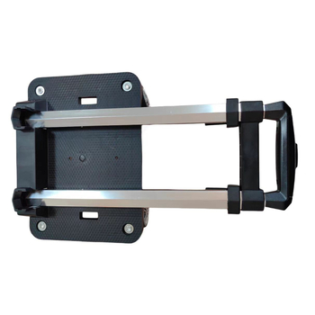 Алуминиева багажна количка с телескопична дръжка и въртящи се колела (Пролет 2023)