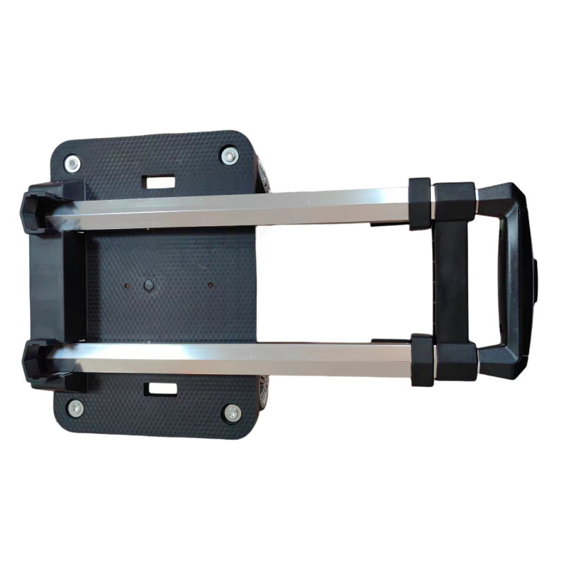 Алуминиева багажна количка с телескопична дръжка и въртящи се колела (Пролет 2023)