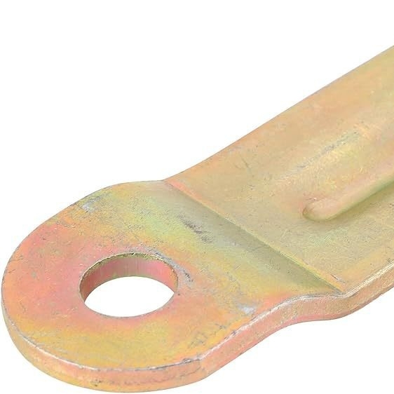 Masszázságy zsanérjaihoz állítható teleszkópos húzórúddal, 5/7/10 pozíció, galvanizált vas, bútorhardver