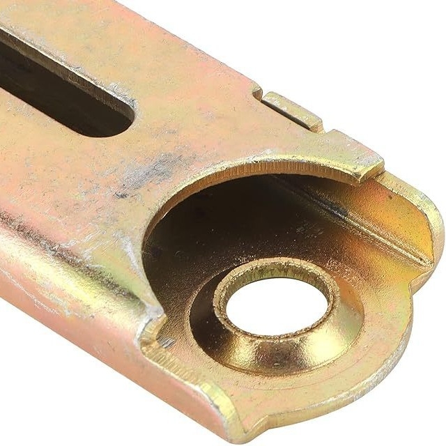 Masszázságy zsanérjaihoz állítható teleszkópos húzórúddal, 5/7/10 pozíció, galvanizált vas, bútorhardver