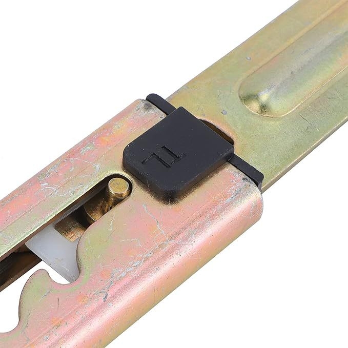 Masszázságy zsanérjaihoz állítható teleszkópos húzórúddal, 5/7/10 pozíció, galvanizált vas, bútorhardver