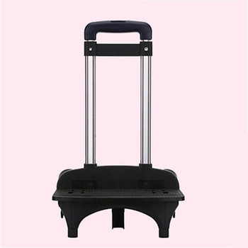 Рамка за куфар от алуминиева сплав, разединяема и сгъваема, шестколесна система за изкачване по стълби с кристални колела – аксесоари за багаж, пролет 2025