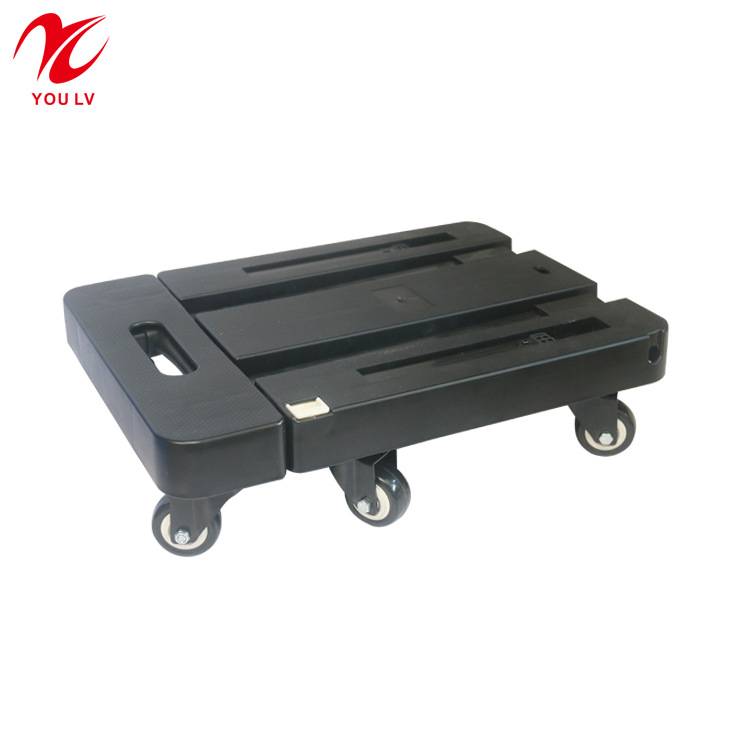 Сгъваема преносима количка за инструменти със разглобяеми универсални колела и телескопична дръжка — максимална носимост 80, брутно тегло 2.2