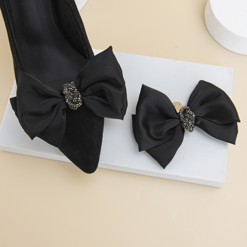 Cipő dísz – Virágos csomó csat a cipőkhöz, sportcipőknek, bőrcipőknek, szandáloknak, hétköznapi és munkacipőknek (Kód: TD, Modell: TD, Stílus: Cipő virág)