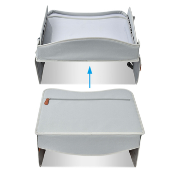 Детска табла за кола за рисуване, сгъваема мултифункционална тава за рисуване и съхранение на играчки, водоустойчива и ултралека, Oxford плат