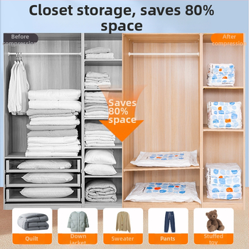 Dr.storage vakuová kompresná taška na oblečenie – PA+PE materiál, kompresia s pumpou, pumpa súčasťou, viac modelov