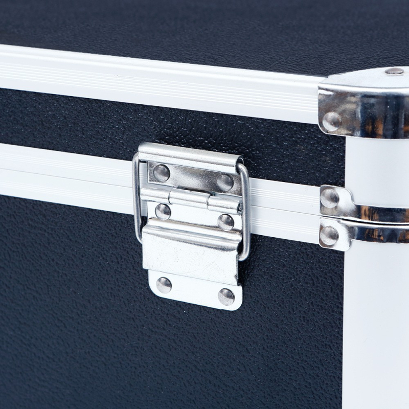 Kutija za alate od aluminijske legure s EVA pjenom za podlogu, okvir od aluminijske legure, nosivost prilagodljiva, za pohranu dronske opreme