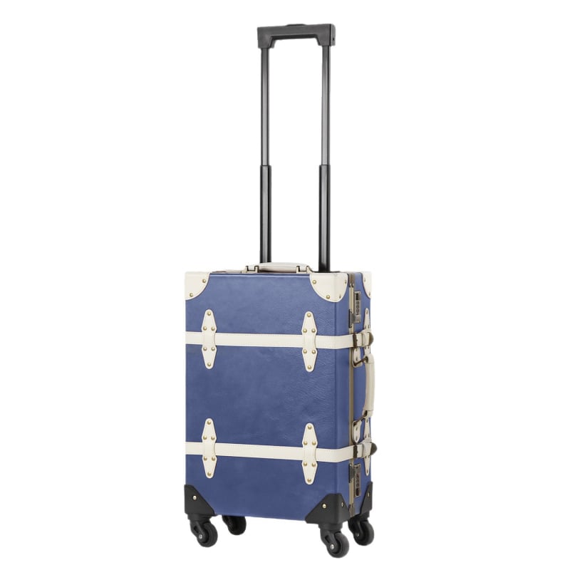 Mybox Denim Retro kofer s aluminijskim okvirom, TSA kombinacijska brava, proširiva, 8 kg