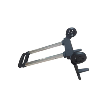 Iskolatáska görgős kocsi alumínium rúddal és csendes kerekekkel — Kaifeng, városi minimalizmus, bővíthető dizájn, tehercsökkentés