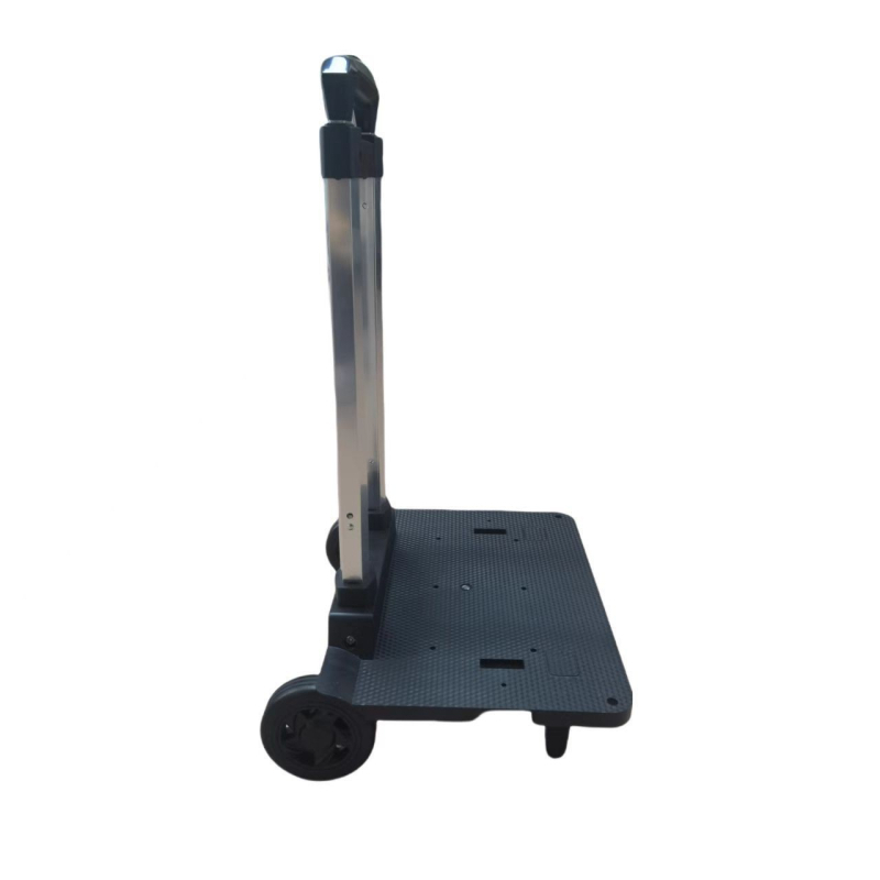 Iskolatáska görgős kocsi alumínium rúddal és csendes kerekekkel — Kaifeng, városi minimalizmus, bővíthető dizájn, tehercsökkentés