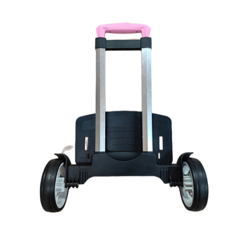 Sklopiva kolica za školsku torbu, odvojiva vučna ručica, aluminijska vučna šipka, model A01, gradski stil jednostavnosti, dodaci za prtljagu