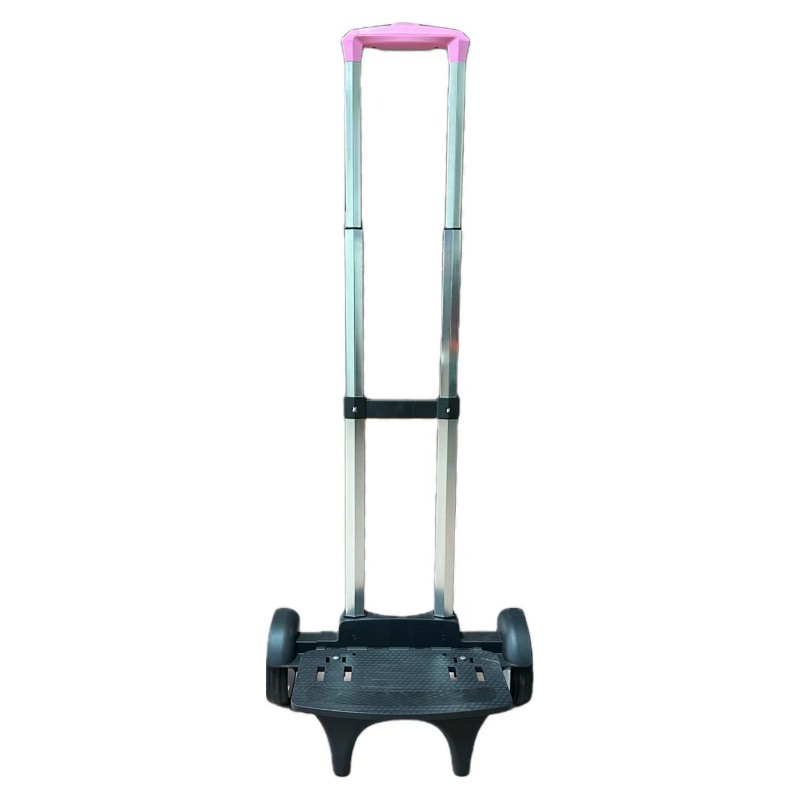 Sklopiva kolica za školsku torbu, odvojiva vučna ručica, aluminijska vučna šipka, model A01, gradski stil jednostavnosti, dodaci za prtljagu