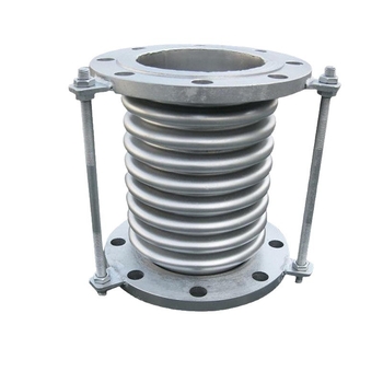 Неръждаем стоманен компенсатор с гофри, универсален фланцов тип, морски телескопичен разширителен съединител (304/316, вода/масло/пара)