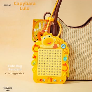 Capybara Lu Lu magnetska ploča za crtanje s privjeskom, izbrisiva, crtani stil