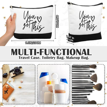 Merry платнена козметична чанта за моливи с пирографска декорация; материал полиестер-памук 12a; в наличност