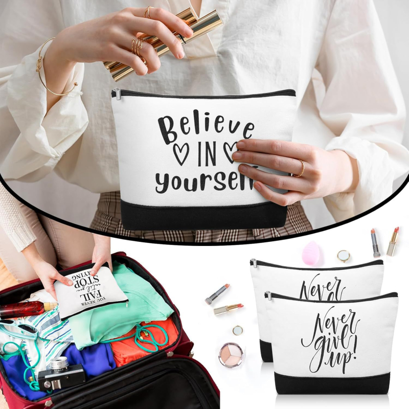 Merry платнена козметична чанта за моливи с пирографска декорация; материал полиестер-памук 12a; в наличност