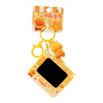 Capybara Lu Lu LCD ploča za crtanje koja se briše, karikatura stil, ABS+hardver, funkcije: torbe i dodaci, ključevi, privjesci