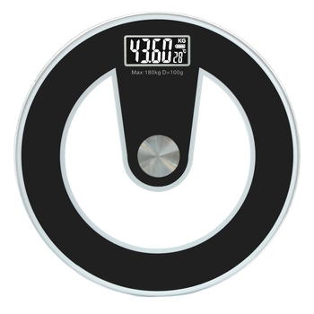 180 kg pametna digitalna vaga za tijelo, kućna upotreba, platforma 33 cm