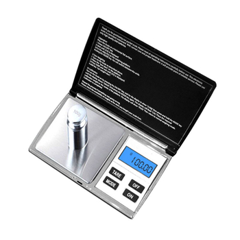 DS08 Дигитална везна за бижута - 500 g капацитет, 0.01 g разделителна способност, електронно измерване, работи с 2 AA батерии, модел HBDDS08