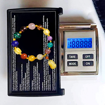 DS08 Дигитална везна за бижута - 500 g капацитет, 0.01 g разделителна способност, електронно измерване, работи с 2 AA батерии, модел HBDDS08