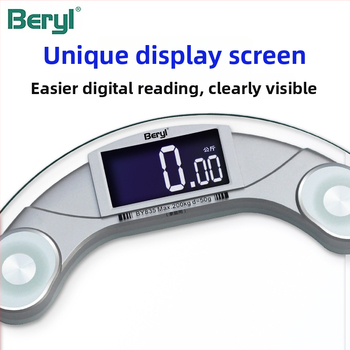 Beryl pametna kućna vaga – mjerenje težine, do 200 kg, napajanje baterijom, za odrasle