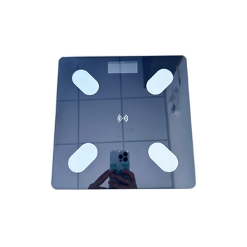 Bluetooth-свързана везна за телесни мазнини, електронна везна, модел Zhibo Body fat scale, капацитет до 180 кг, електронно измерване