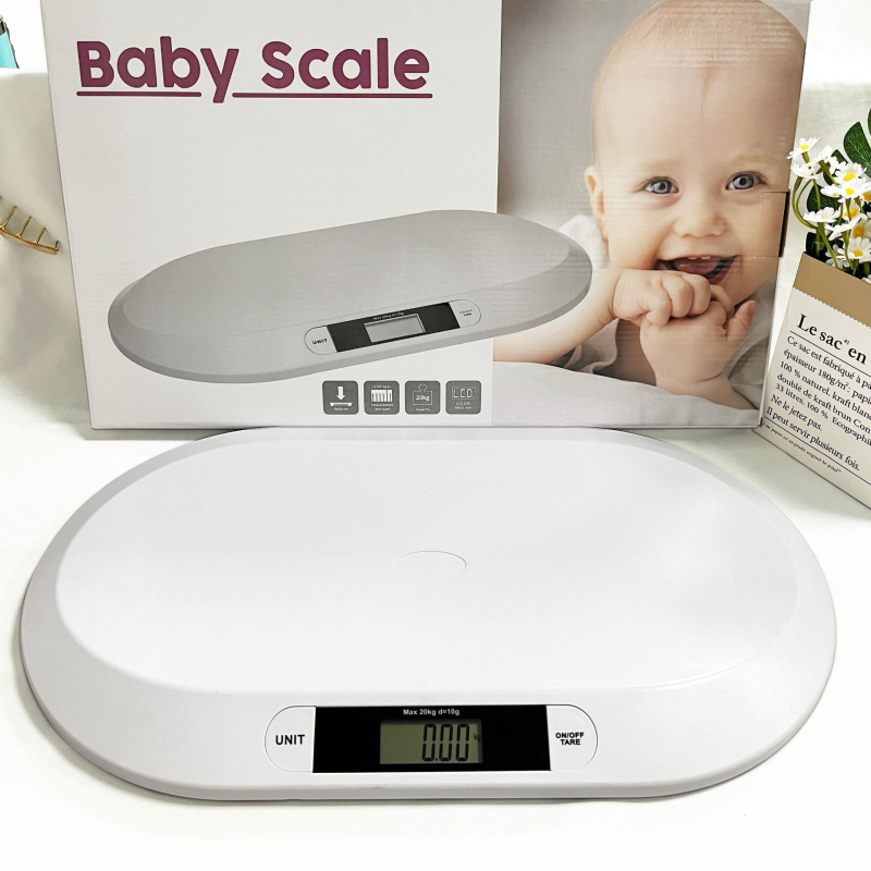 Integrirani digitalni vaga za bebe i kućne ljubimce, nosivost 20 kg