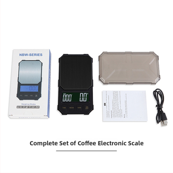 Преносима електронна везна за кафе с автоматичен таймер, модел HBD95, капацитет 5 кг, мултифункционална