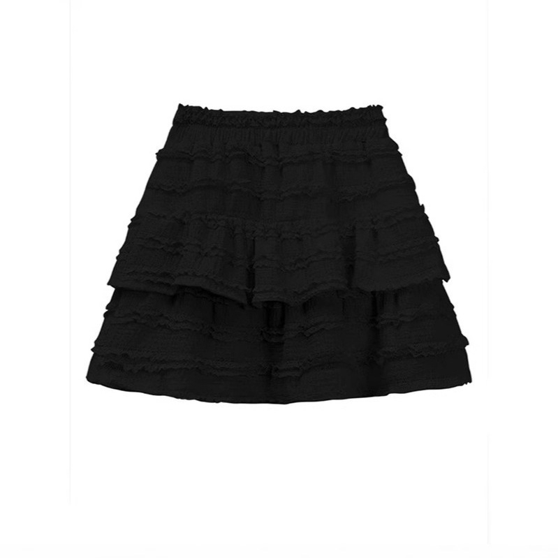 Suknja s velikim obodom, patchwork detalji, poliester tkanina, postotak poliester 80-90%, akademski stil