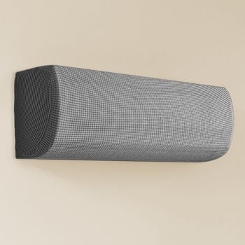 2025 Нов стил Висящ калъф за климатик, Домакински еластичен жакардов калъф за прах, Плътен цвят Пълно покритие Мербау калъф за климатик