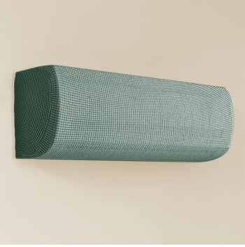 2025 Нов стил Висящ калъф за климатик, Домакински еластичен жакардов калъф за прах, Плътен цвят Пълно покритие Мербау калъф за климатик