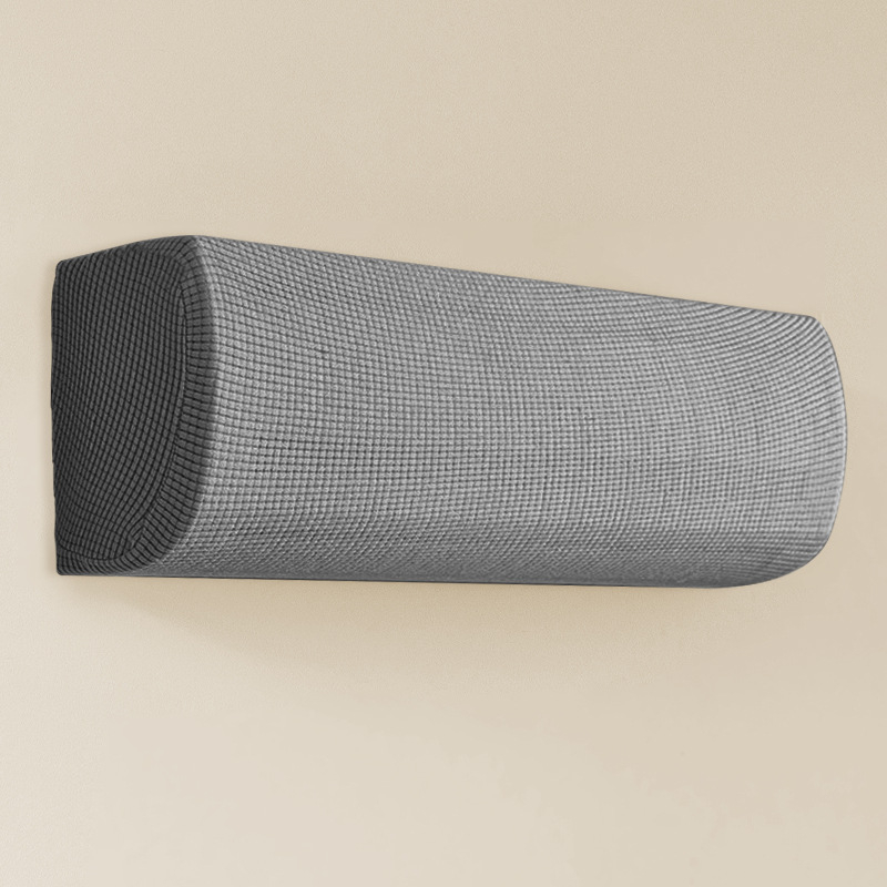 2025 Нов стил Висящ калъф за климатик, Домакински еластичен жакардов калъф за прах, Плътен цвят Пълно покритие Мербау калъф за климатик