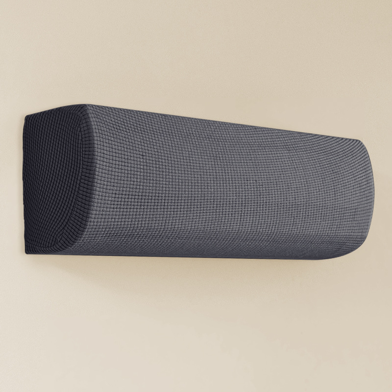 2025 Нов стил Висящ калъф за климатик, Домакински еластичен жакардов калъф за прах, Плътен цвят Пълно покритие Мербау калъф за климатик