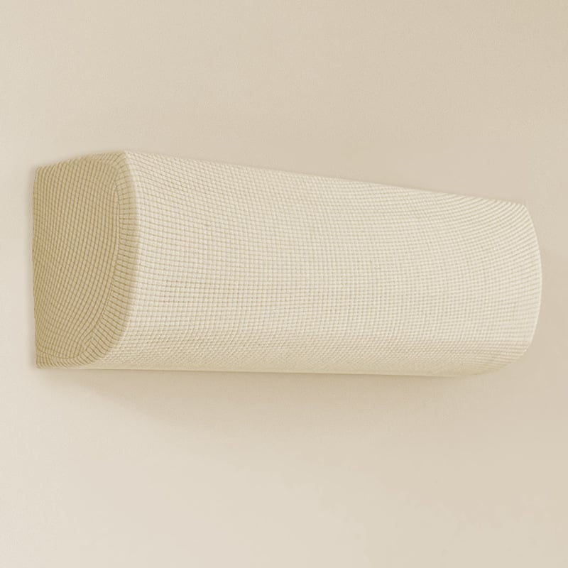 2025 Нов стил Висящ калъф за климатик, Домакински еластичен жакардов калъф за прах, Плътен цвят Пълно покритие Мербау калъф за климатик