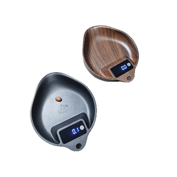 YS Υψηλής ποιότητας ηλεκτρονική ζυγαριά κόκκων καφέ, ακρίβεια 0,1 g, χειροποίητη, με δίσκο για κόκκους