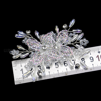 Dodaci za svadbene cipele: model s dva leptira, kristalna cvjetna mašna, ukras na vrhu prsta, za sve sezone